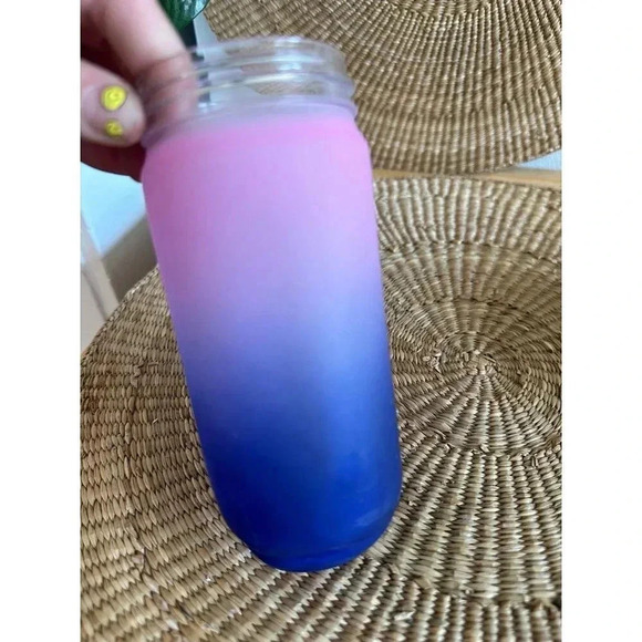 Unicorn purple ombré YOU CAN DO IT drinking cup - Picture 4 of 8